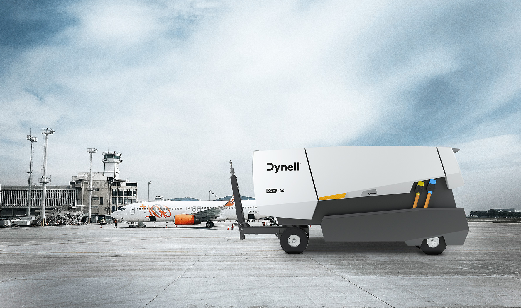 ground power unit, 400hz, customer solutions, DDM, kVA, diesel driven, towing, airport solutions, stage V,