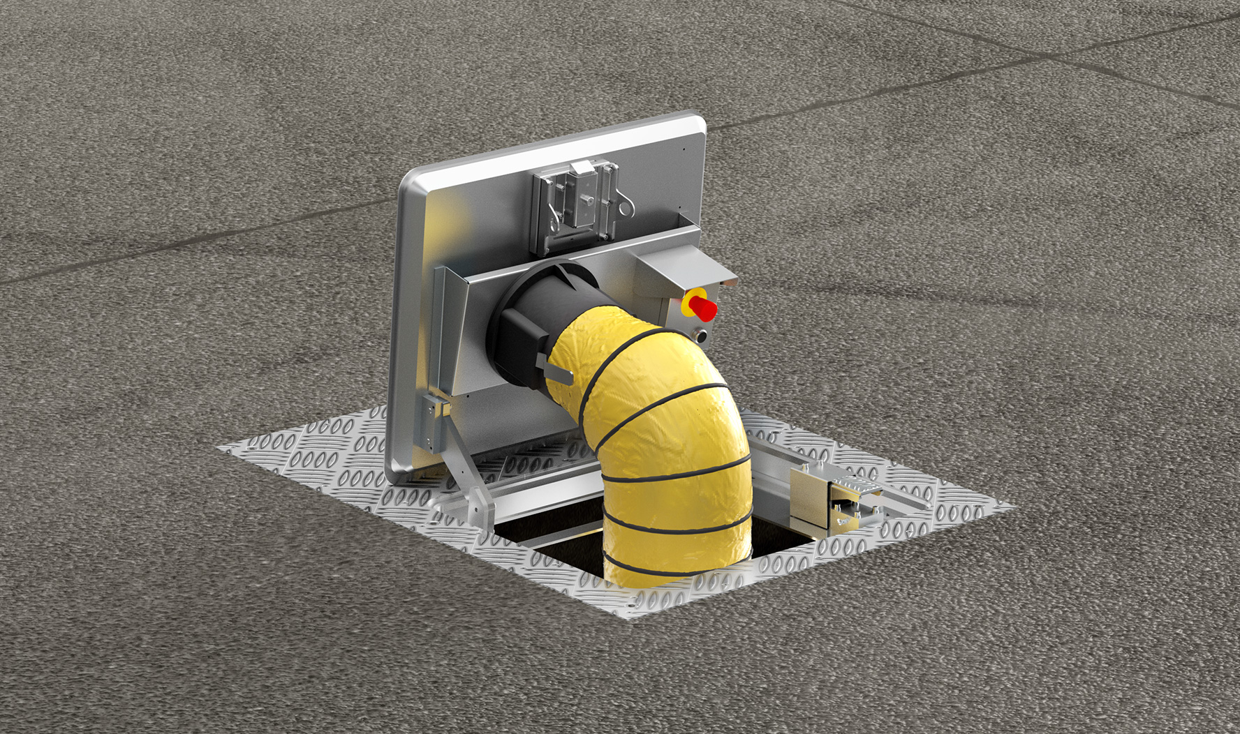 pit system, hatch pit, pca, aircondition, hoses