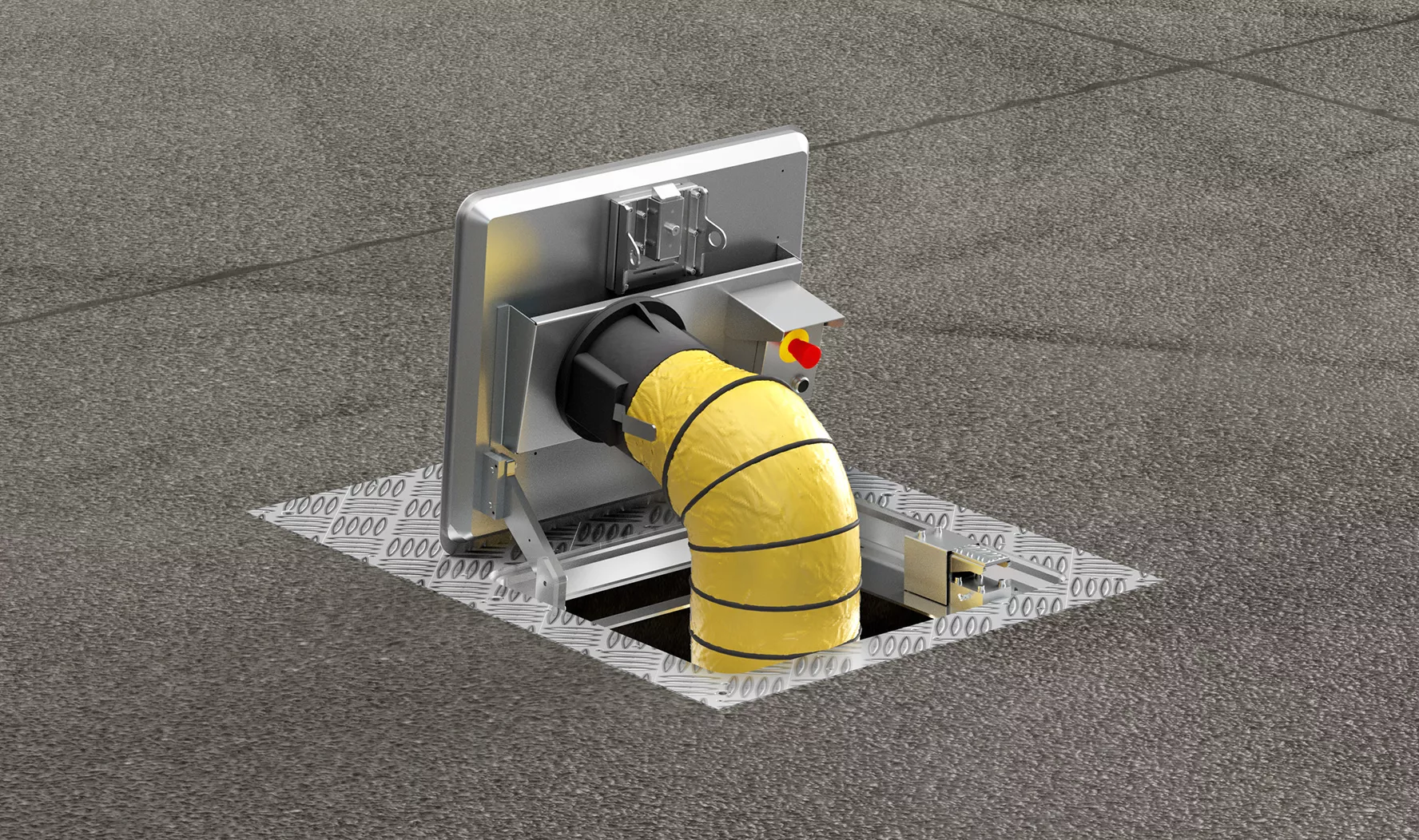 pit system, hatch pit, pca, aircondition, hoses