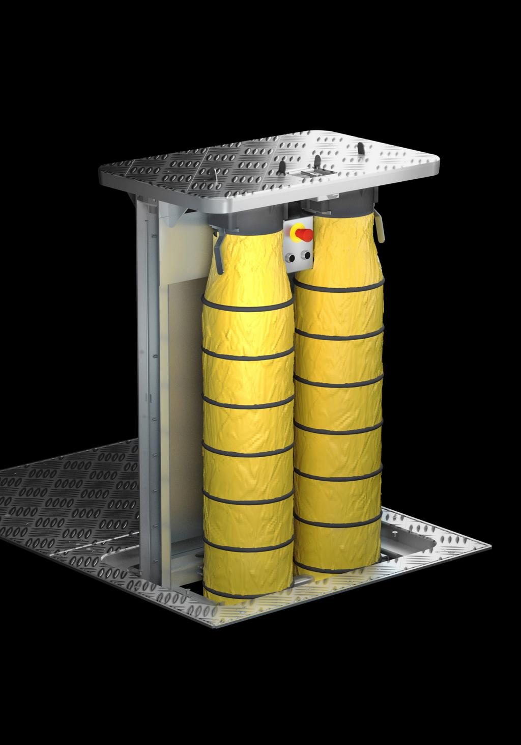 pit system, pop up, pop up pit, pca, aircondition, hoses